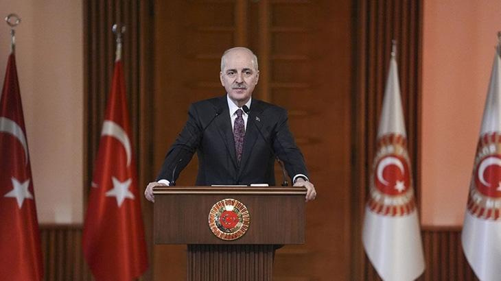 TBMM Başkanı Kurtulmuş, A Milli Futbol Takımı'na başarı diledi