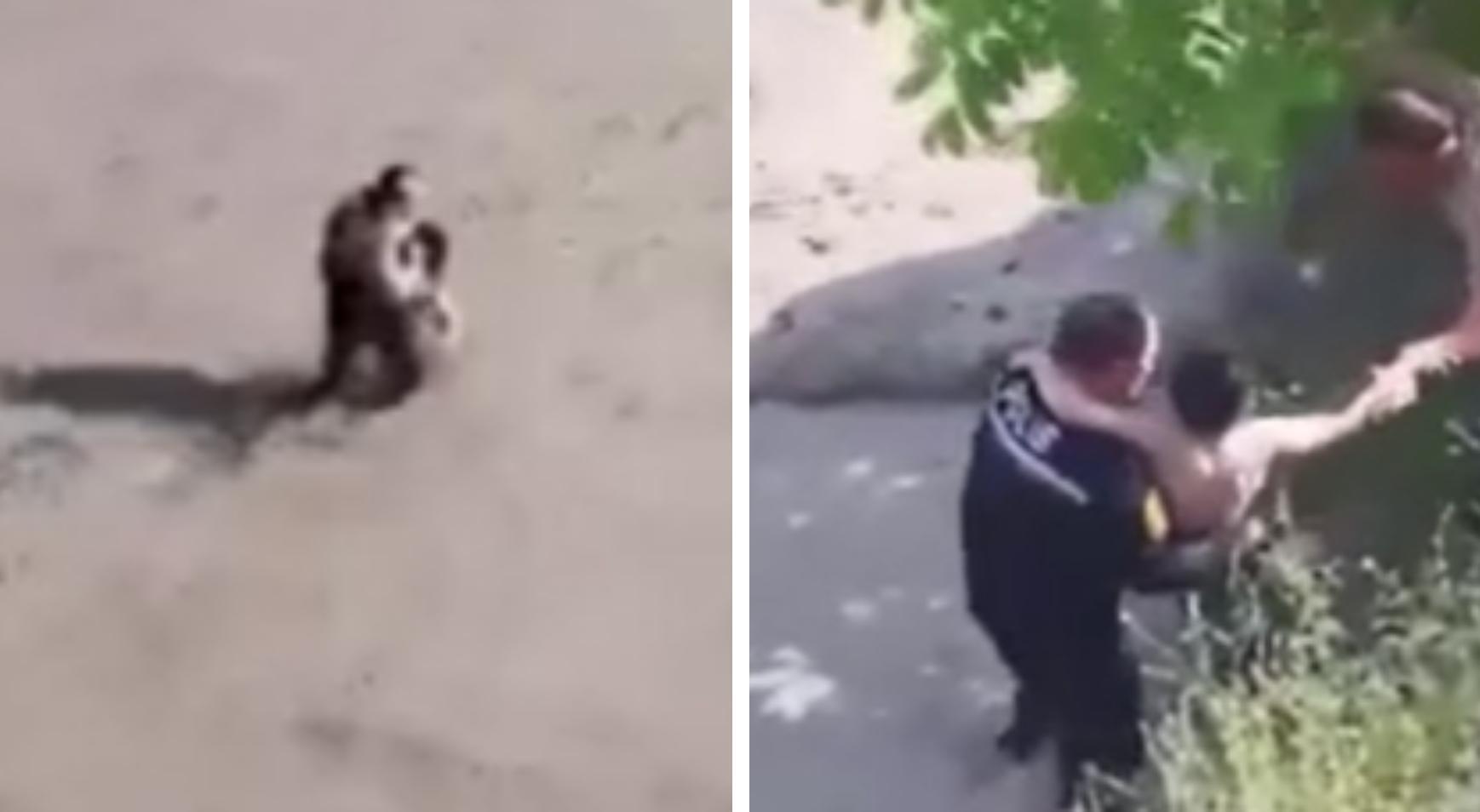 Torununu kurtarmak isteyen dedenin acı sonu! Akıntıya kapılarak can verdi