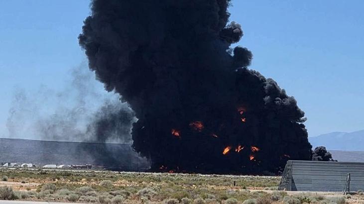 SON DAKİKA HABERLER: Kalkıştan saniyeler sonra facia: ABD'nin B-52 bombardıman uçağı düştü!