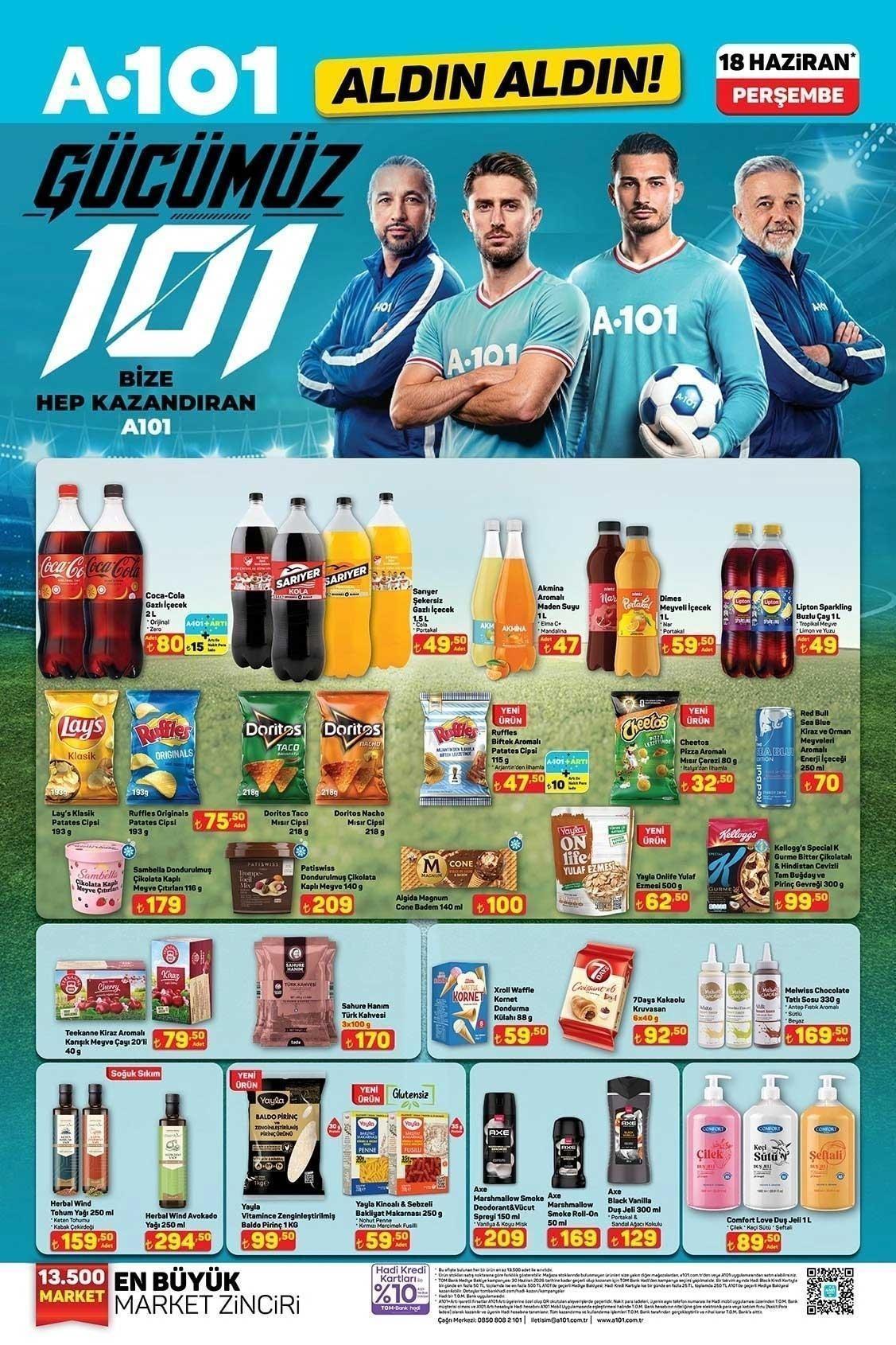 18 HAZİRAN A101 ALDIN ALDIN AKTÜEL KATALOĞU