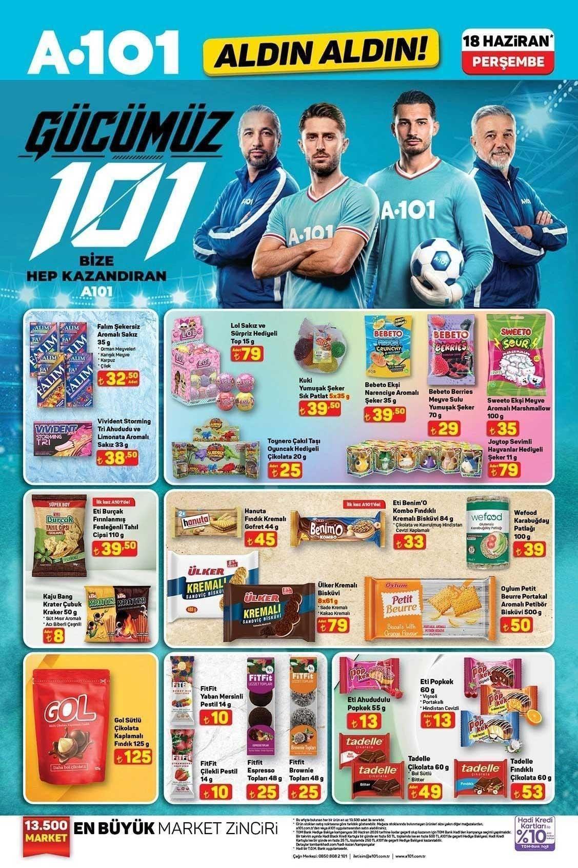 18 HAZİRAN A101 ALDIN ALDIN AKTÜEL KATALOĞU