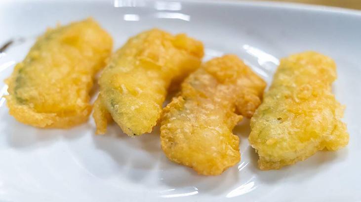 Japon mutfağından sofralara Kabak Tempura yaz aylarının yeni gözdesi