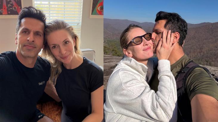 Las Vegasta sessiz sedasız evlenmişti Yasemin Kay Allen ve eşi Erdal Kayadan romantik pozlar