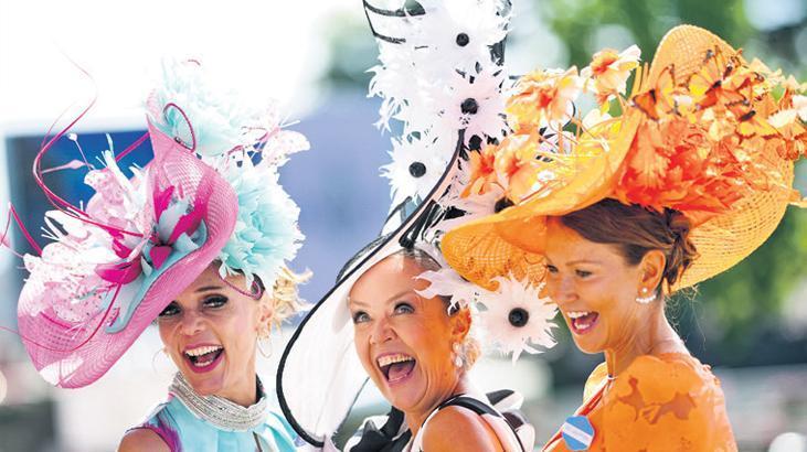 Royal Ascot’ta şapka yarışı