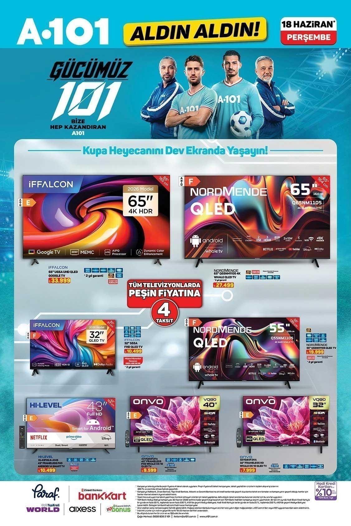 18 HAZİRAN A101 ALDIN ALDIN AKTÜEL KATALOĞU