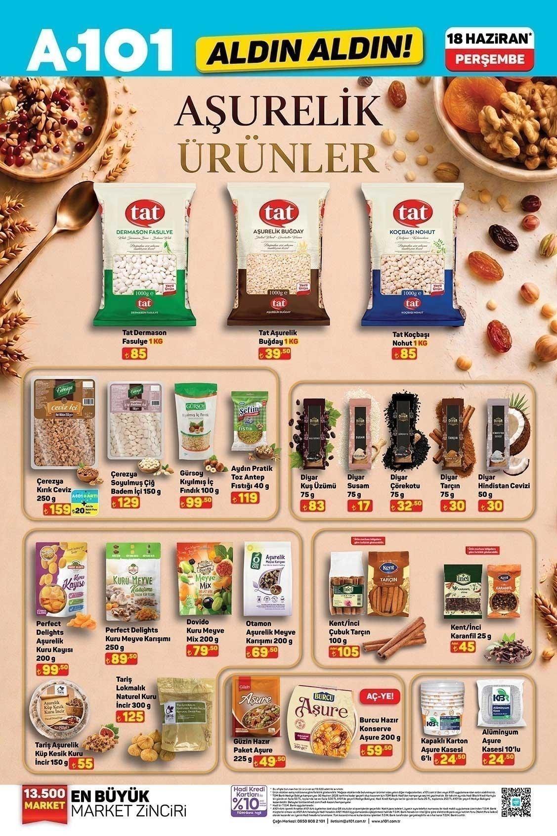 18 HAZİRAN A101 ALDIN ALDIN AKTÜEL KATALOĞU