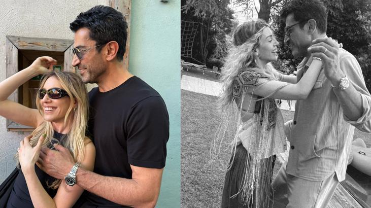 Sinem Kobal eşi Kenan İmirzalıoğluna aşkını ilan etti İyi ki doğdun sevgilim