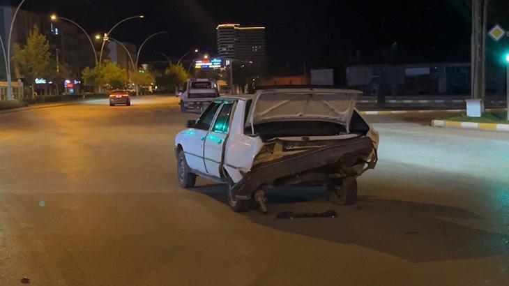 Yer: Çorum! Kazaya karışan sürücü aracını bırakıp kaçtı