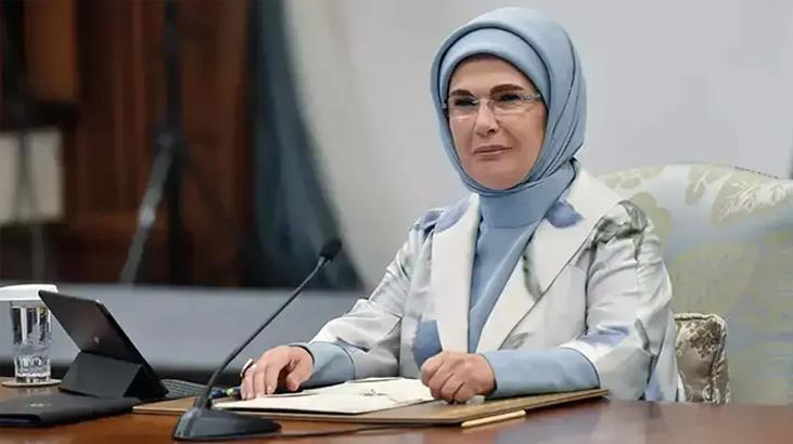 Emine Erdoğan YKS'ye girecek öğrencilere başarılar diledi