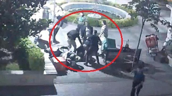 Bursa'da işverenler ile motokuryelerin kavgası kamerada! 10 gözaltı