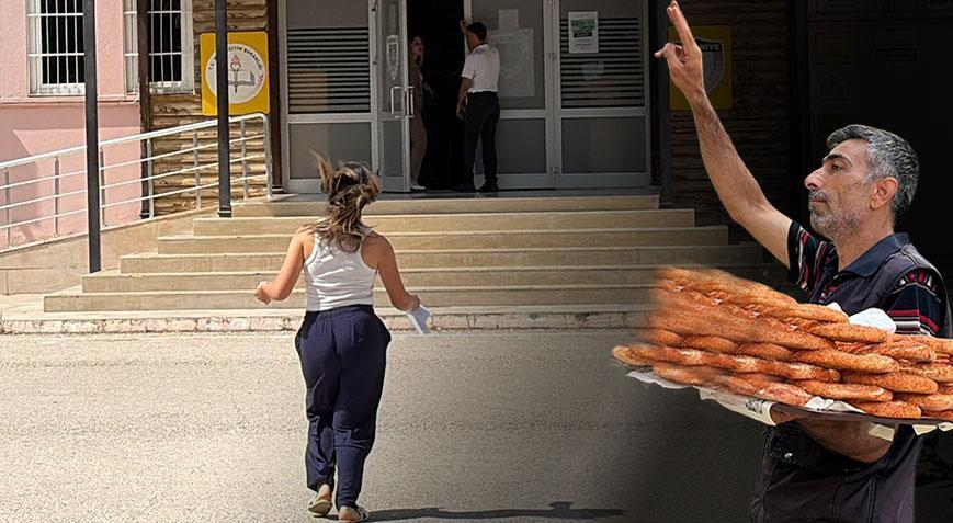 Simitçi süreyi hatırlattı ama... 1 saniye ile sınavı kaçırdı!
