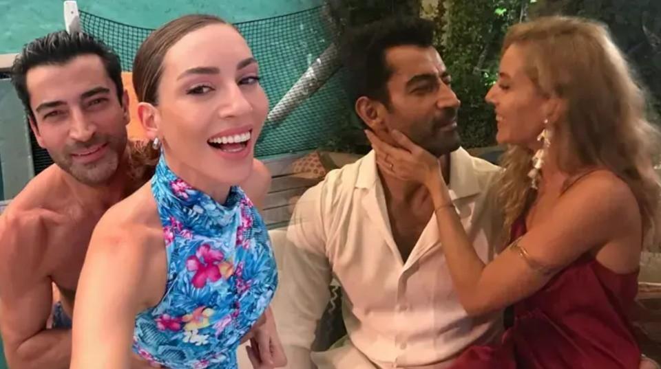 Tatilde aşk tazelediler Sinem Kobal ve Kenan İmirzalıoğlu çiftinden romantik kareler