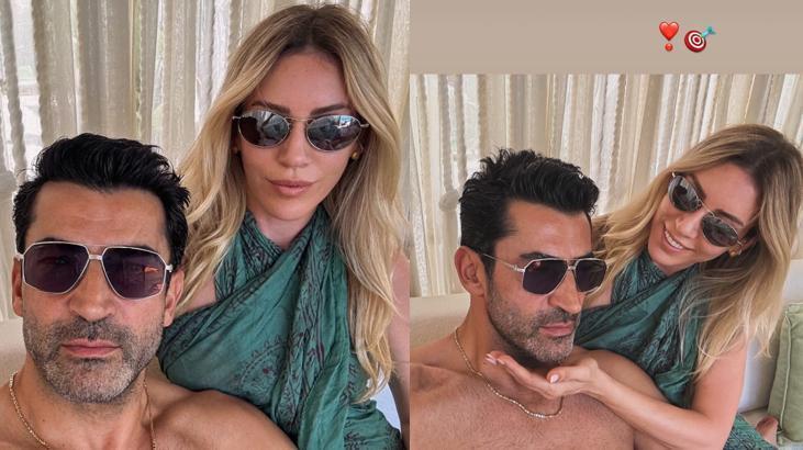 Tatilde aşk tazelediler Sinem Kobal ve Kenan İmirzalıoğlu çiftinden romantik kareler