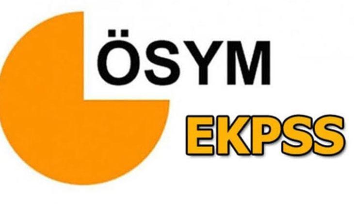 EKPSS TERCİHLERİ NE ZAMAN