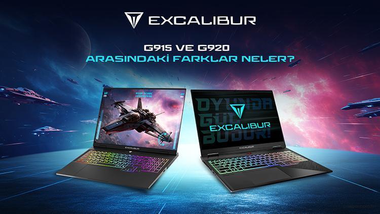 Excalibur G915 ve G920 Arasındaki Farklar Neler? Yapay Zekâ Destekli Laptop Seçerken Bilmeniz Gerekenler