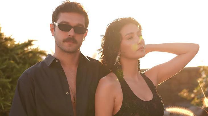 Ünlü çift aşka geldi Aybüke Pusat ve sevgilisi Furkan Andıçtan romantik kareler