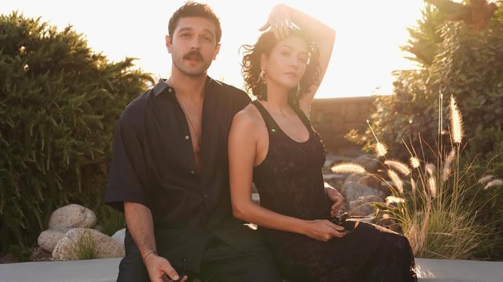 Ünlü çift aşka geldi Aybüke Pusat ve sevgilisi Furkan Andıçtan romantik kareler