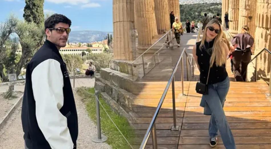 Amerikadan paylaştı Survivor Yiğit Poyraz ve sevgilisi Yasmin Erbilden yeni kare