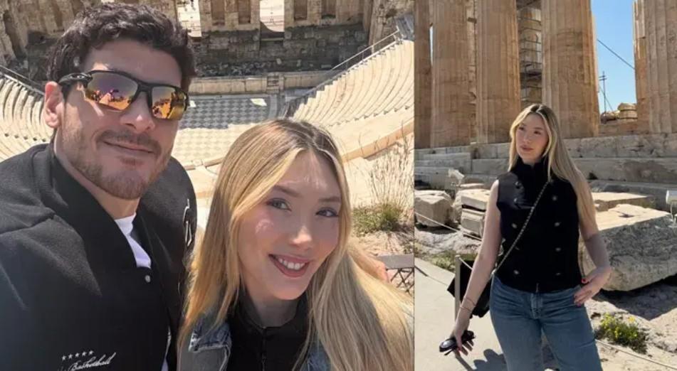 Amerikadan paylaştı Survivor Yiğit Poyraz ve sevgilisi Yasmin Erbilden yeni kare