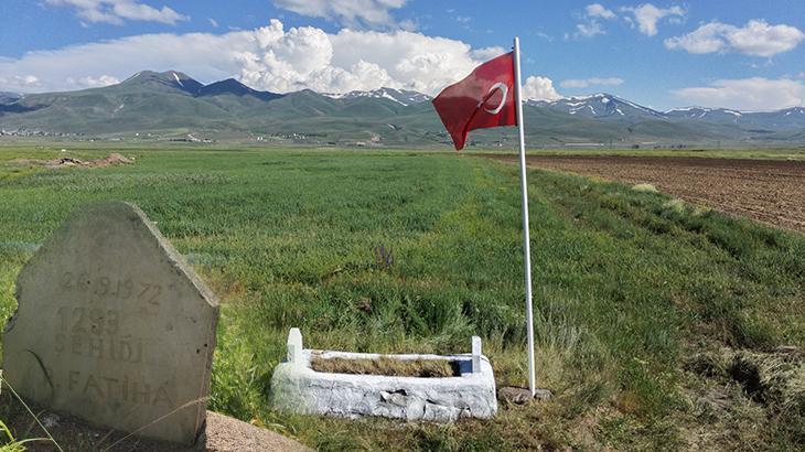 Hikayesi sır, kendisini kahraman! 149 yıldır Erzurum Ovası'nda nöbet tutan şehit