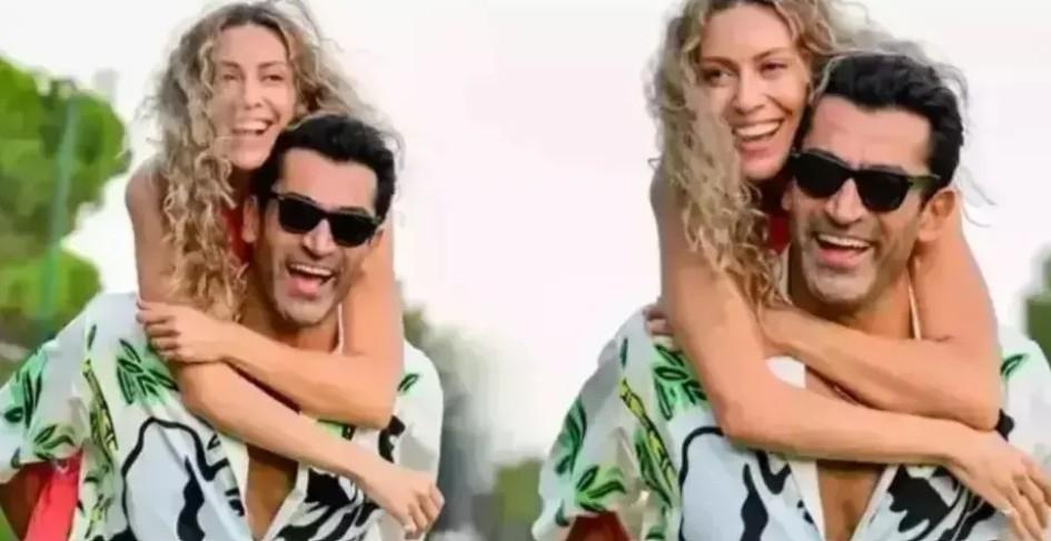 Kırmızı elbisesiyle büyüledi Sinem Kobal fit haliyle dikkat çekti