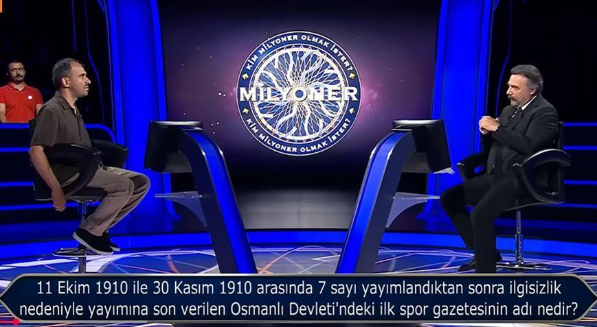 1 milyon TL’lik tarih sorusu Müzik öğretmeni geceye damga vurdu