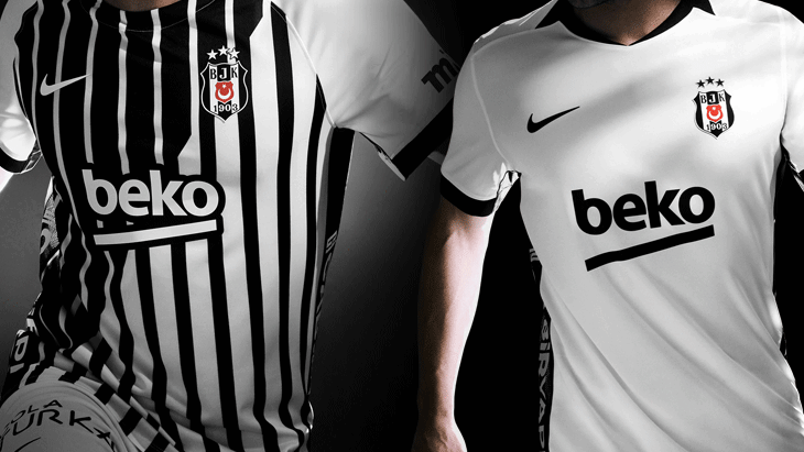 Beşiktaş yeni sezon formaları ve yazı fontu