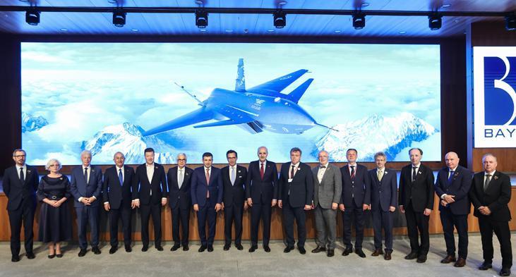 NATO Parlamenter Zirvesi'ne katılan meclis başkanlarından Baykar Milli Teknoloji Merkezi ziyareti