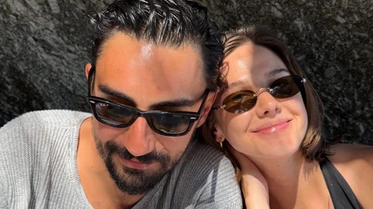 Alina Boz ve eşi Umut Evirgenden aşk dolu poz