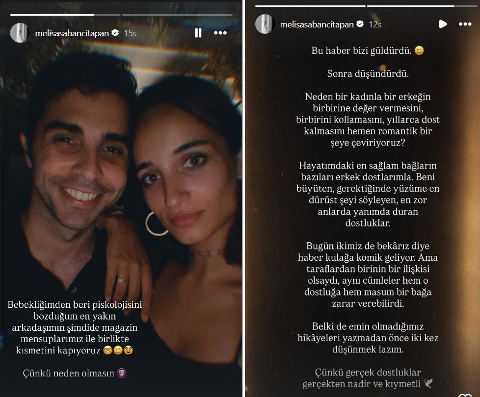 Sabancı ve Özal torunlarından aşk iddialarına net yanıt