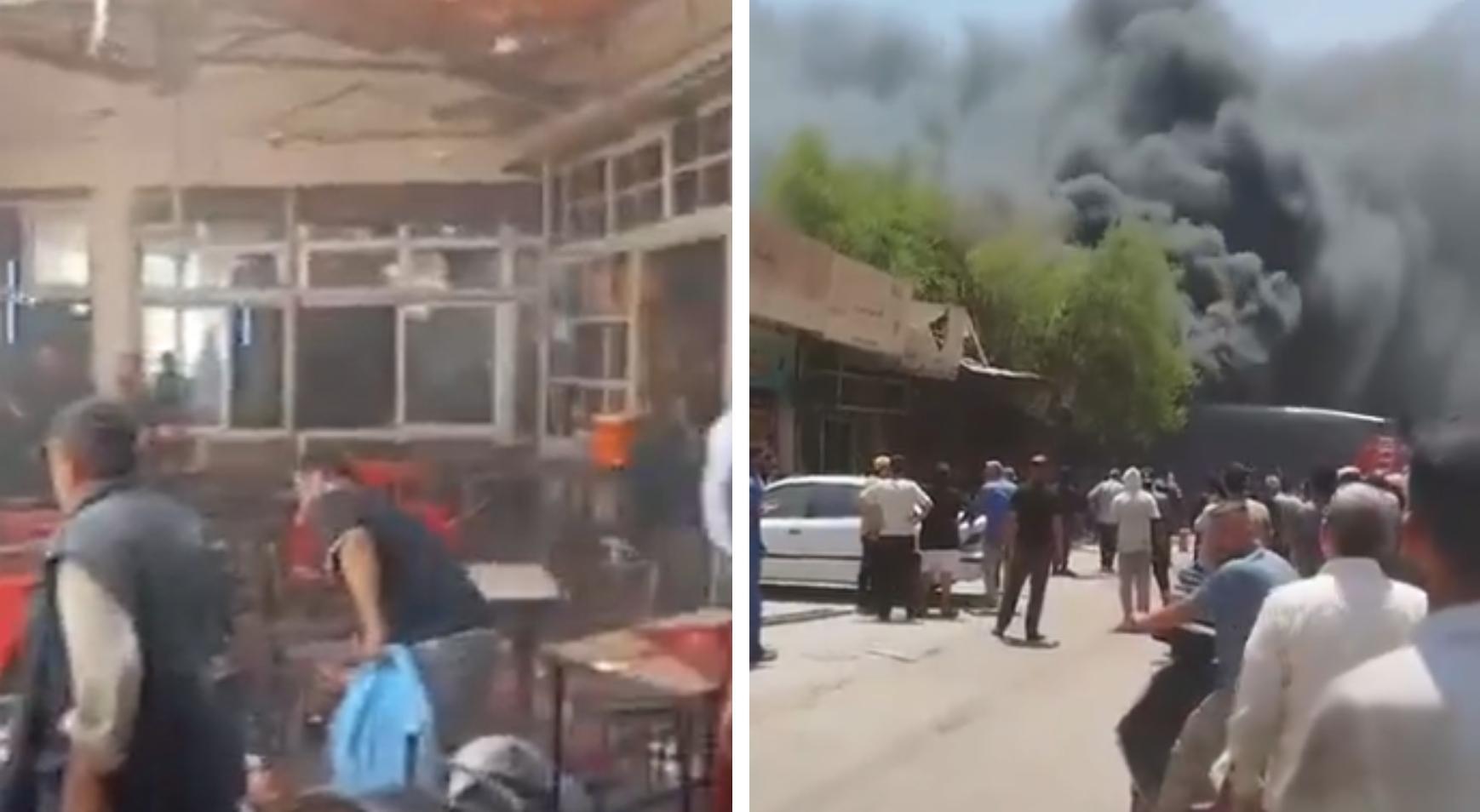 Suriye'nin başkenti Şam'da patlama! Ölü ve yaralılar var