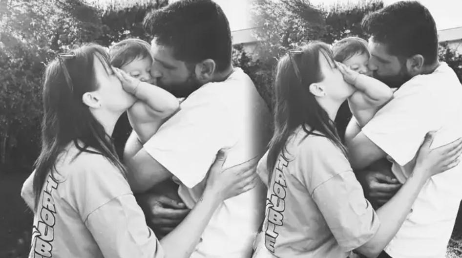 Gizem Karaca ve kızı Leyla Yazdan eğlenceli paylaşım Ne çekiyon habiye