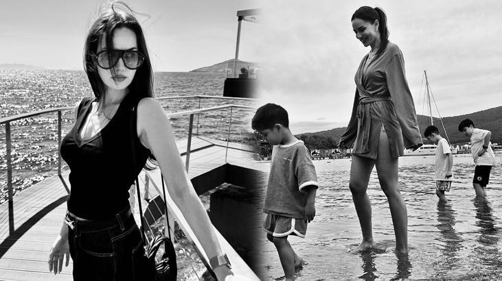 Fahriye Evcen paylaştı Mutlu aile tablosuna beğeni yağdı