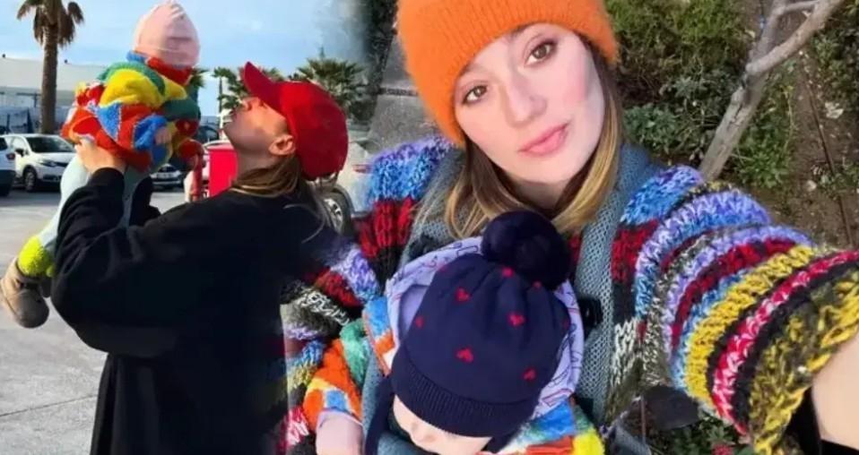 Gizem Karaca kızı Leyla Yazın son halini paylaşarak sordu: Kime benziyor