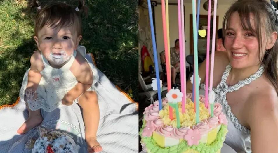 Gizem Karaca kızı Leyla Yazın son halini paylaşarak sordu: Kime benziyor