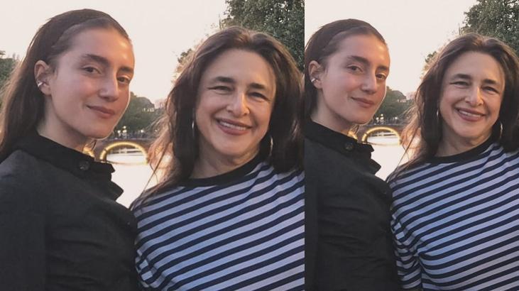 Esra Dermancıoğlu ve kızı Refiadan yeni kare Her şeyim