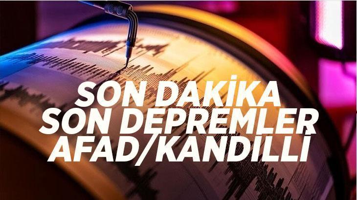 CANLI DEPREM TAKİBİ