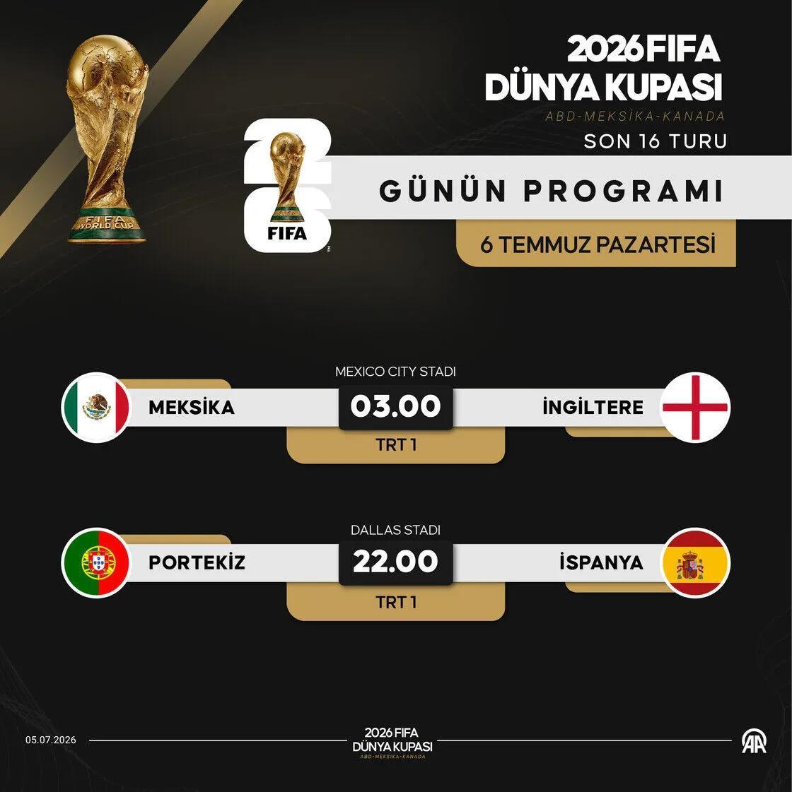 6 TEMMUZ MAÇLARI