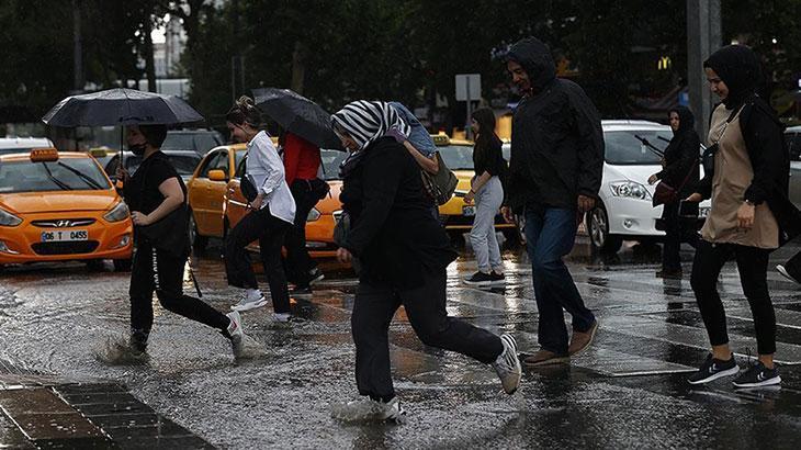 5 İL İÇİN SAĞANAK UYARISI YAPILDI