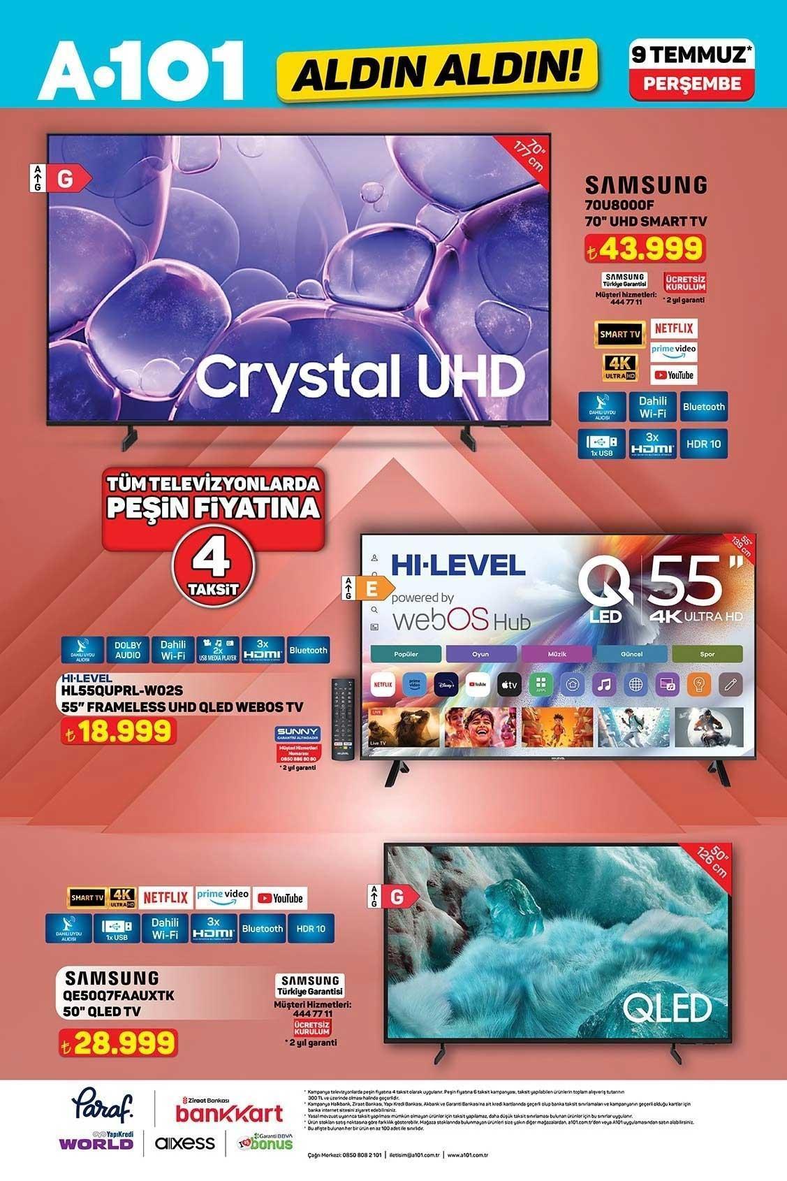 9 TEMMUZ A101 ALDIN ALDIN AKTÜEL KATALOĞU