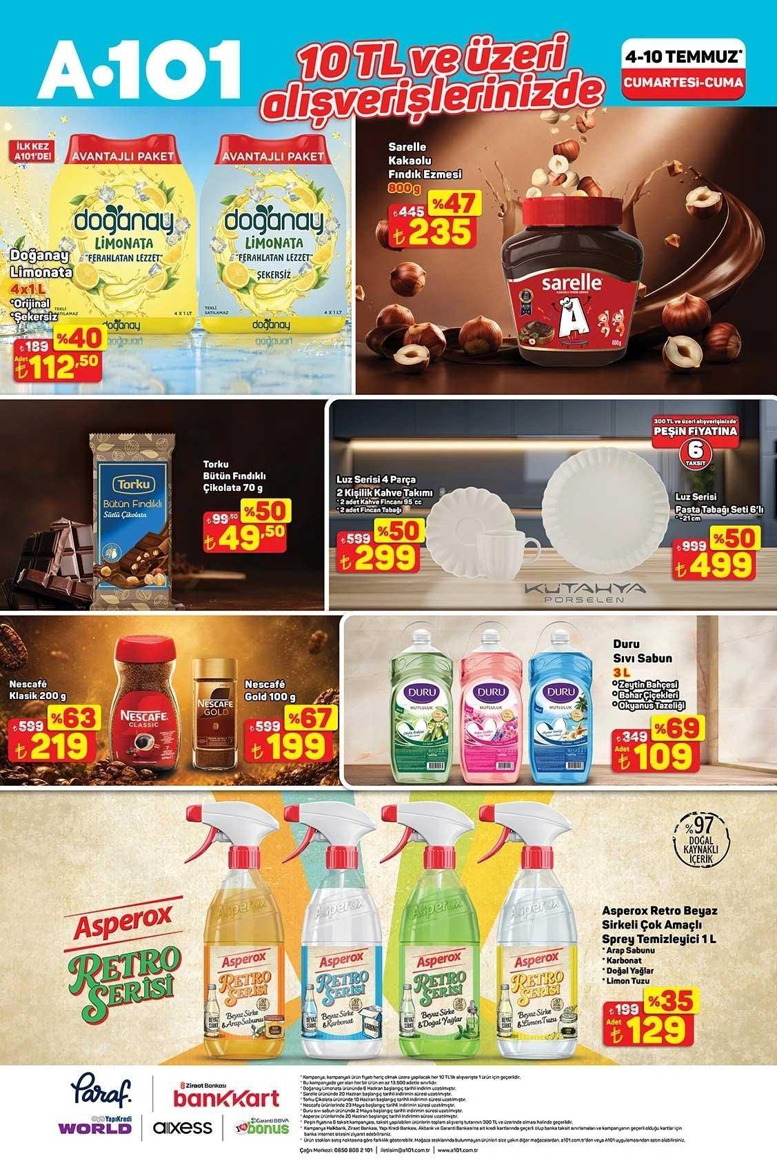 10 TL VE ÜZERİ ALIŞVERİŞLERDE GEÇERLİ