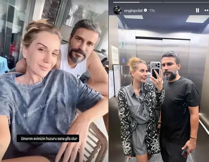 ENGİN POLATTAN EŞİNE DESTEK