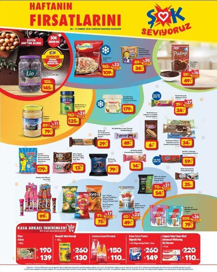 ŞOK 8-14 TEMMUZ AKTÜEL ÜRÜNLER KATALOĞU