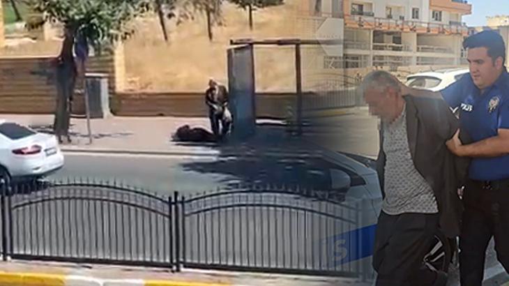 Şanlıurfa'da dehşet anları! Durakta bekleyen eşini vurdu, polise teslim oldu