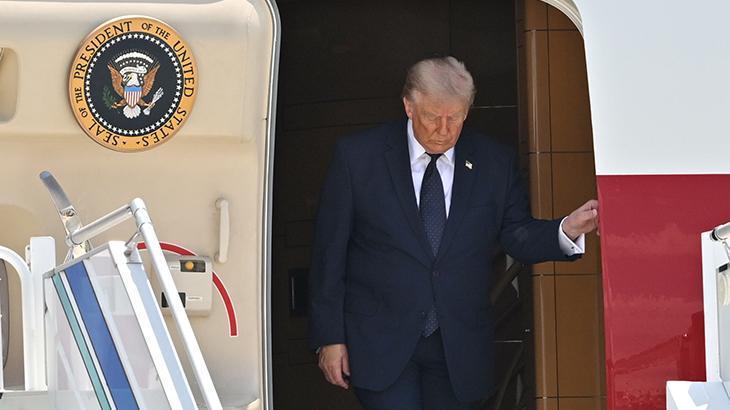ABD Başkanı Trump NATO Zirvesi için Ankarada Havalimanında dikkat çeken diyalog ABD Başkanı Trump NATO Zirvesi için Ankarada Havalimanında dikkat çeken diyalog
