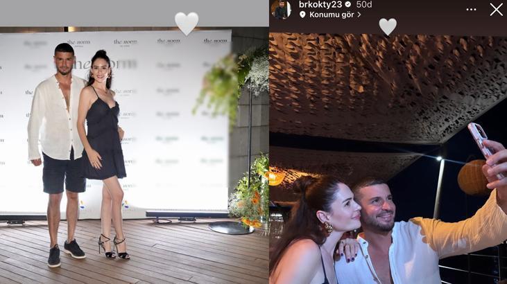 Berk Oktay aşka geldi Eşiyle romantik kareyi kalp emojsiyle paylaştı