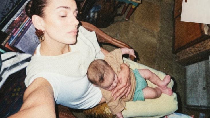 İlk kez anne olmuştu Bestemsu Özdemir ve oğlu Sarp Marcodan yeni kareler