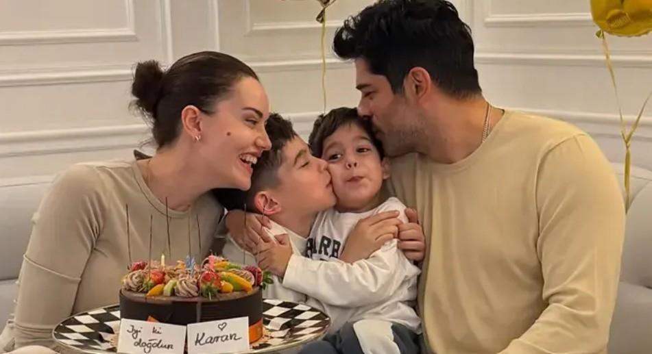 Özçivit Ailesinin tatil keyfi Fahriye Evcen Instagramdan paylaştı
