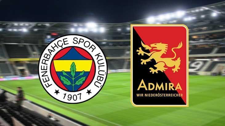FENERBAHÇE - ADMİRA WACKER MAÇI SKORU: Fenerbahçe-Admira Wacker hazırlık kaç kaç bitti FENERBAHÇE - ADMİRA WACKER MAÇI SKORU: Fenerbahçe-Admira Wacker hazırlık kaç kaç bitti