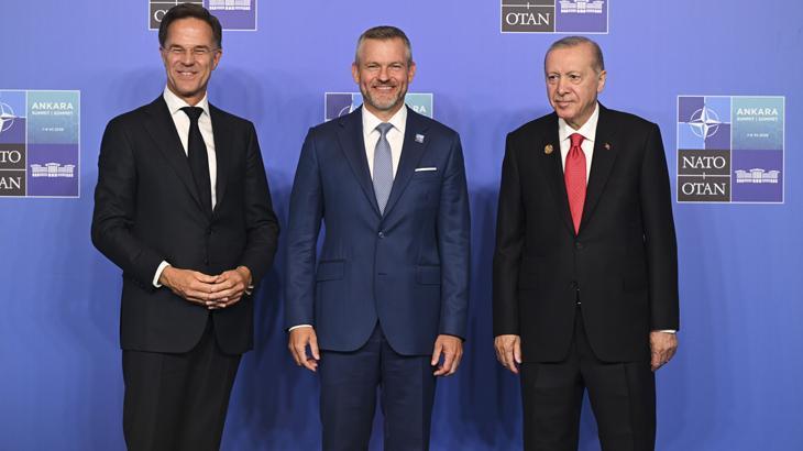 Dünyanın gözü Ankarada NATO Zirvesinden sıcak görüntüler